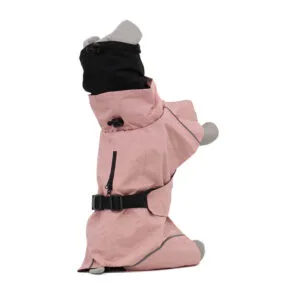 Vsepropejska Guard pláštěnka pro psa s kapucí Barva: Růžová