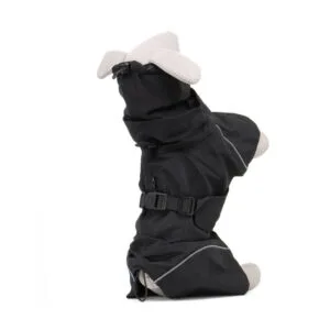 Vsepropejska Guard pláštěnka pro psa s kapucí Barva: Černá