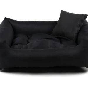 Vsepropejska Lux nadýchaný pelech pro psa Barva: Černá