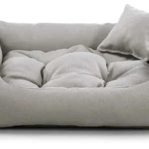 Vsepropejska Lux nadýchaný pelech pro psa Barva: Světle-šedá