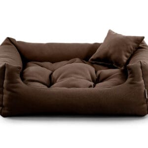 Vsepropejska Lux nadýchaný pelech pro psa Barva: Tmavě-hnědá