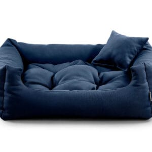 Vsepropejska Lux nadýchaný pelech pro psa Barva: Tmavě-modrá