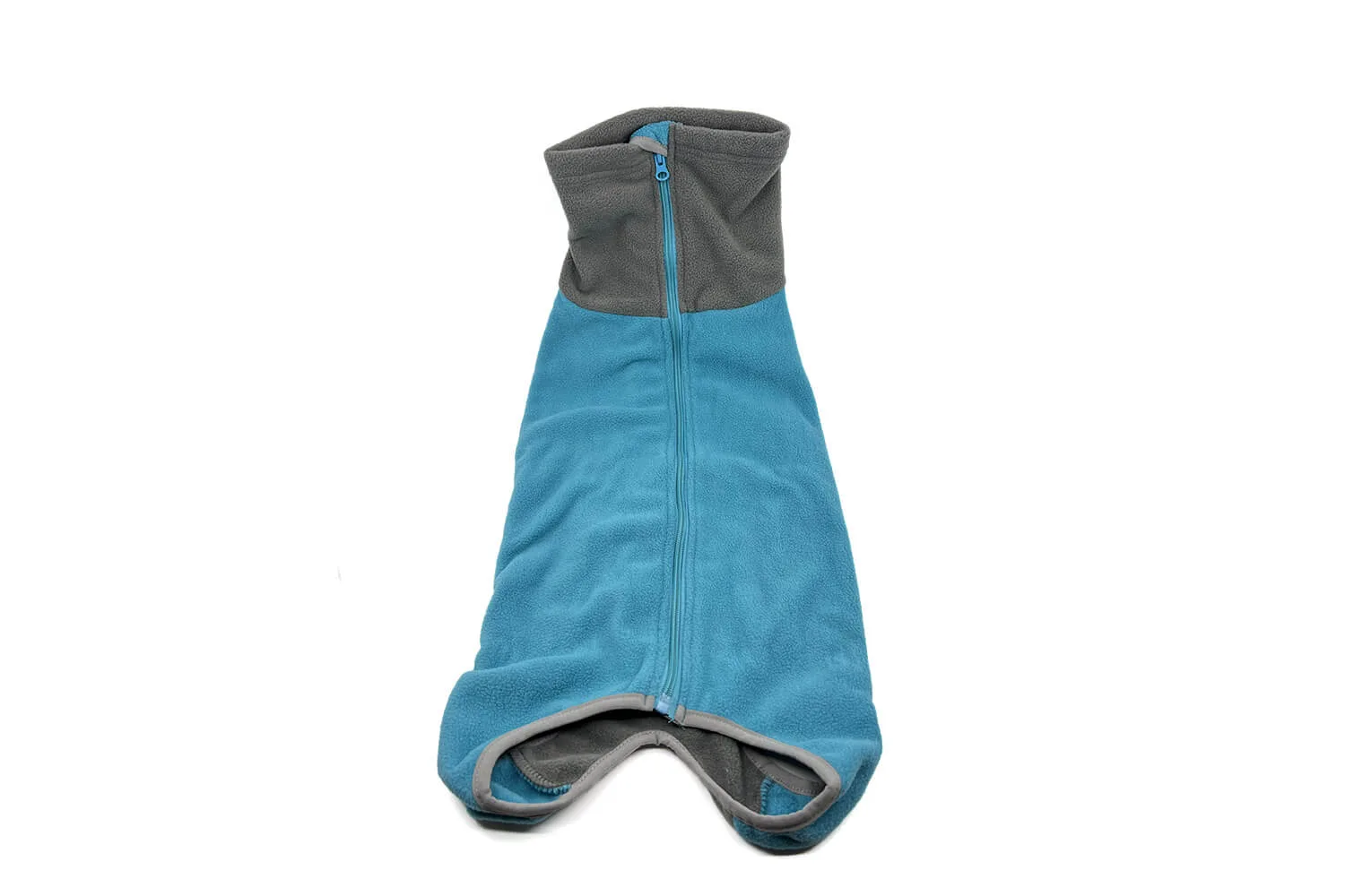 Vsepropejska Novak fleecová mikina pro psa na ZIP Barva: Modrá