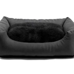 Vsepropejska Tedy pelech pro psa s kožíškem Barva: Černá