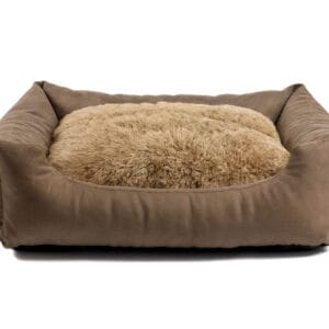 Vsepropejska Tedy pelech pro psa s kožíškem Barva: Hnědá