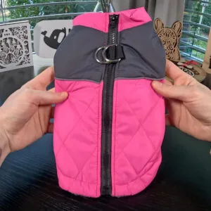 Vsepropejska Terenc obleček pro psa na zip Barva: Růžová