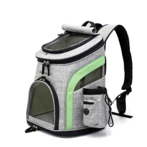 Smart šedo-modrý batoh pro psa | do 6 Kg Barva: Zelená