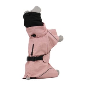 Vsepropejska Guard pláštěnka pro psa s kapucí Barva: Růžová