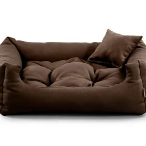 Vsepropejska Lux nadýchaný pelech pro psa Barva: Tmavě-hnědá