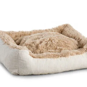 Vsepropejska Shaggy pelech pro psa s kožíškem Barva: Bílá