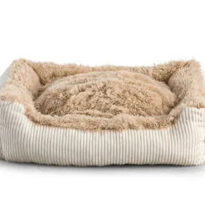 Vsepropejska Shaggy pelech pro psa s kožíškem Barva: Bílá