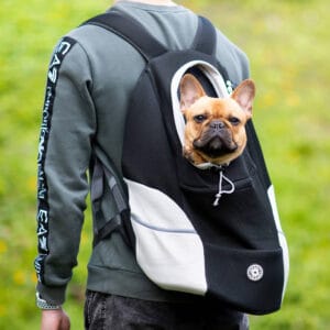 Vsepropejska Trend batoh pro psa | do 10 Kg Barva: Černá