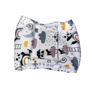 Vsepropejska Emil protiznačkovací pás pro psa Barva: Bílá