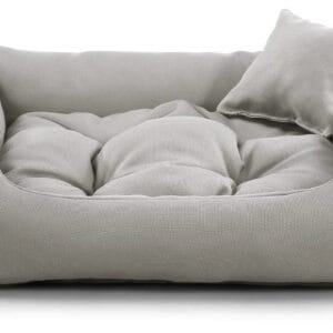 Vsepropejska Lux nadýchaný pelech pro psa Barva: Světle-šedá