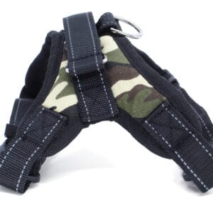 Sporty postroj pro psa | 32 – 98 cm Barva: Hnědý-maskáč