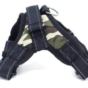 Sporty postroj pro psa | 32 – 98 cm Barva: Hnědý-maskáč