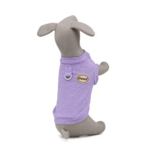 Goody tričko pro psa - žebrovaný prodyšný polyester Barva: Fialová