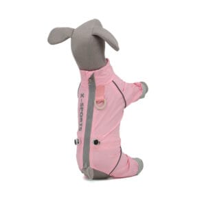 Packy pláštěnka pro psa se zipem a reflexními prvky Barva: Růžová