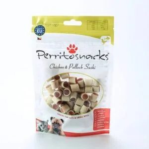 Perrito sushi z kuřecího a pollock masa | 100g