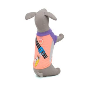 Vsepropejska Arty prodyšné tričko pro psa Barva: Oranžová