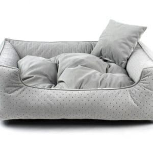 Vsepropejska Snug elegantní pelech pro psa Barva: Světle-šedá