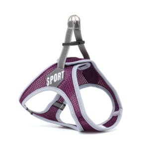 Vsepropejska Zulu reflexní kšíry pro psa | 31 – 50 cm Barva: Fialová